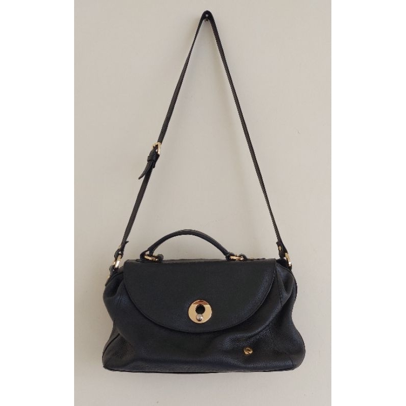Tas Kulit Papillon Original K3177 Hitam