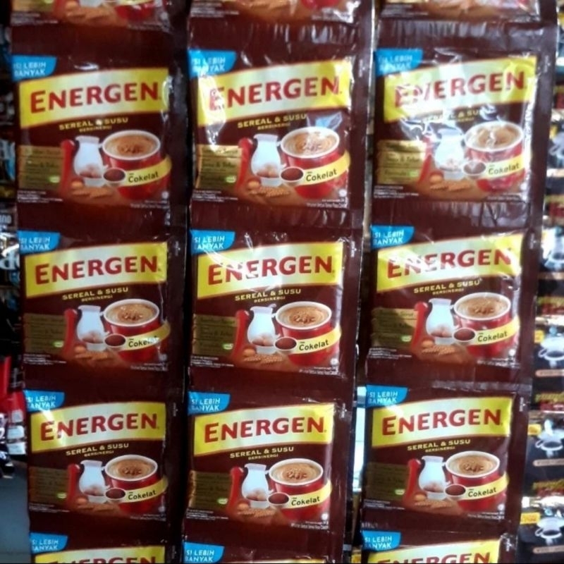 

Energen sereal 1 renceng isi 10 sachet