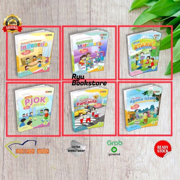 AT Paket Buku Merdeka Kelas 2/II SD Penerbit Pustaka Mulia
