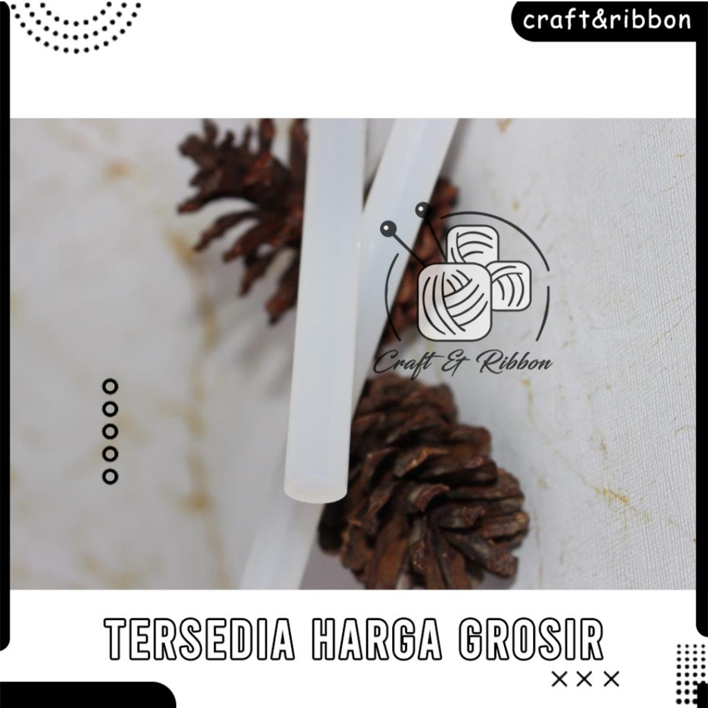 [100Gr] REFILL LEM TEMBAK / ISI LEM TEMBAK KECIL DAN BESAR