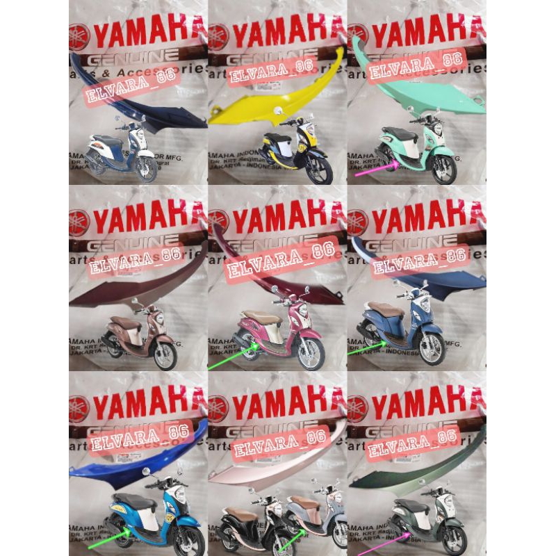 Cover under body bawah kanan kiri Yamaha Fino 125 Fino Premium 125 Fino Grande Original