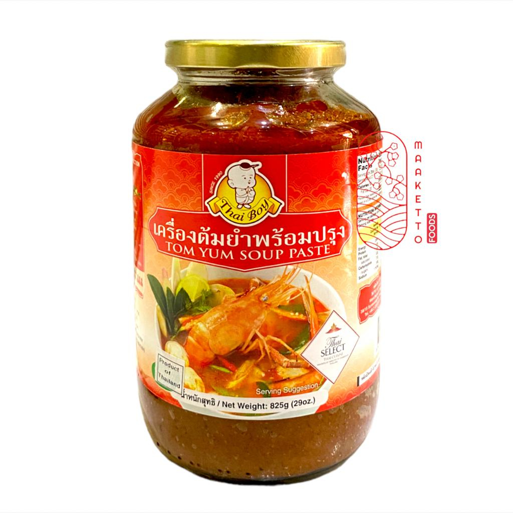 

Thai Boy Tom Yam Soup Paste / Bumbu Sup Tom Yam / Bumbu Tom Yum 825gr