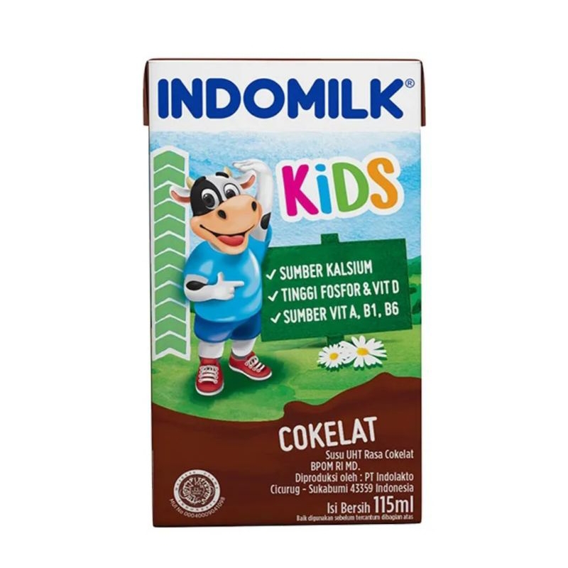 

Indomilk Cokelat Susu UHT 115 mL susu kotak