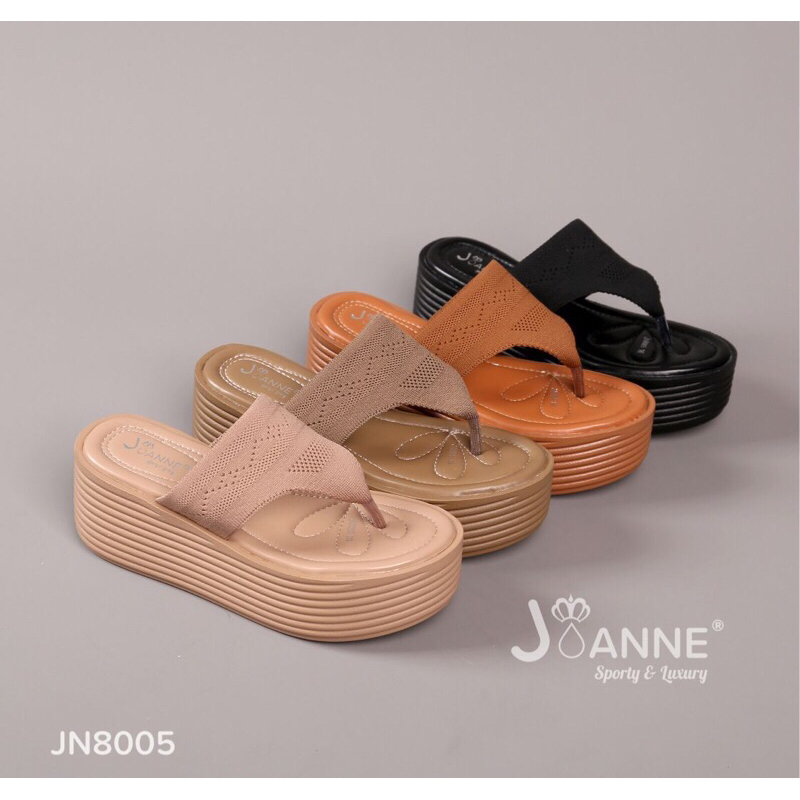 SEPATU WEDGES WANITA JOANNE JN8005