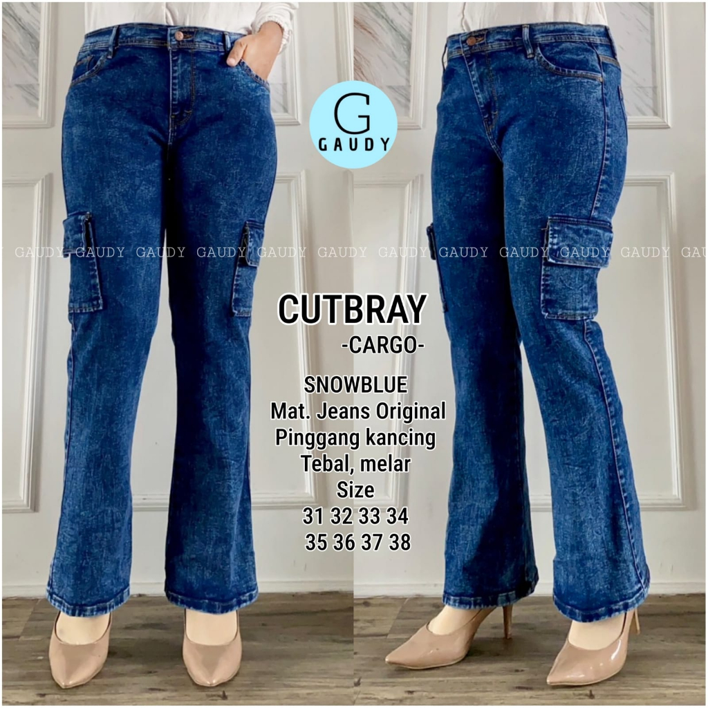 BAWAHAN WANITA CUTBRAY PANTS BY GAUDY