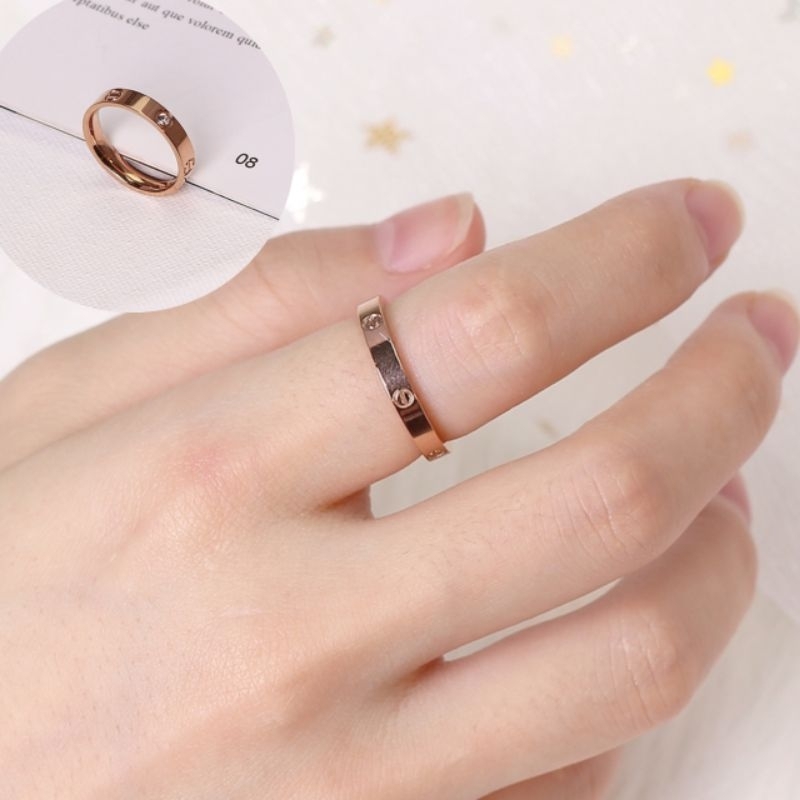 Cincin Clarisa Ring Simpel