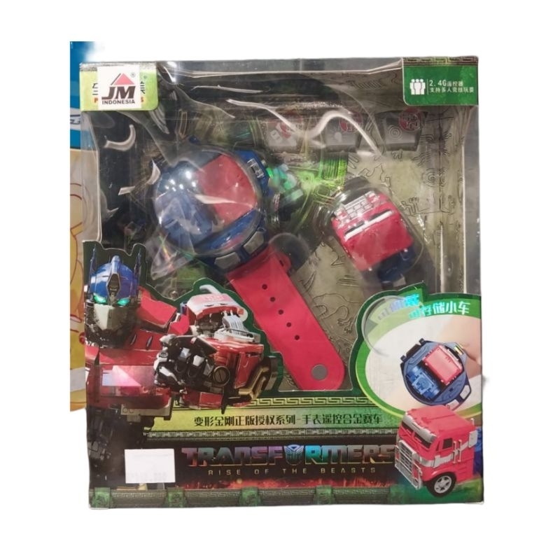 Hasbro Transformers ROTB bumblebee optimus prime jam tangan RC