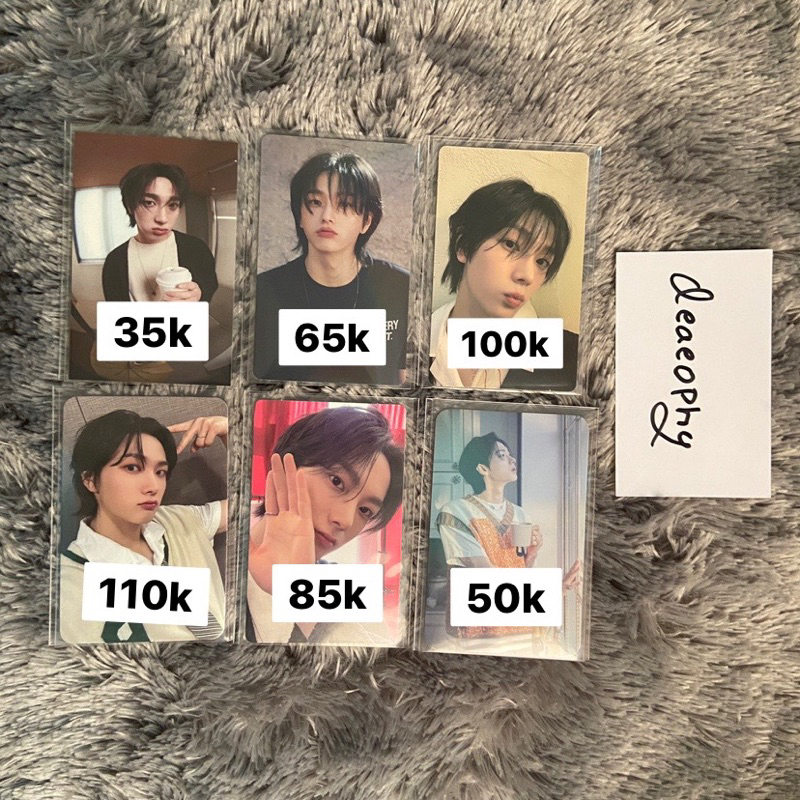 BOYNEXTDOOR Photocard Sungho — POB PO Benefit UMS Weverse Japan WVJ DMM Dear My Muse R1 LD Lucky Dra