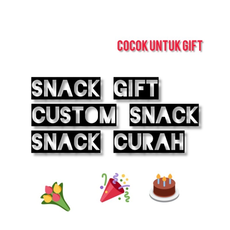 

custom gift/snack curah