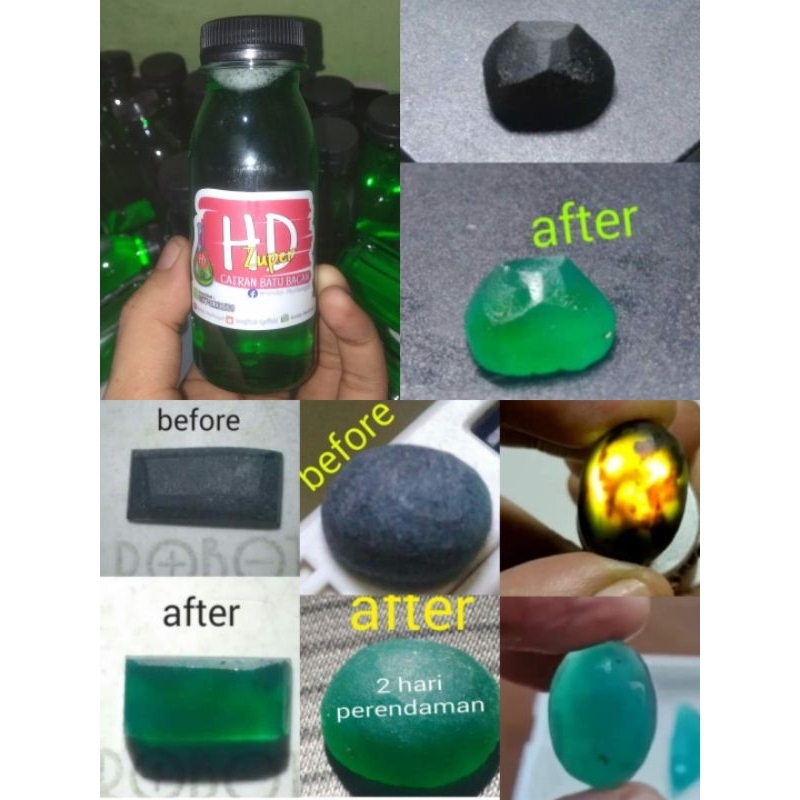 Cairan bacan khusus bacok batang coklat 100% Ampuh dan terjaminnya (Hijau)