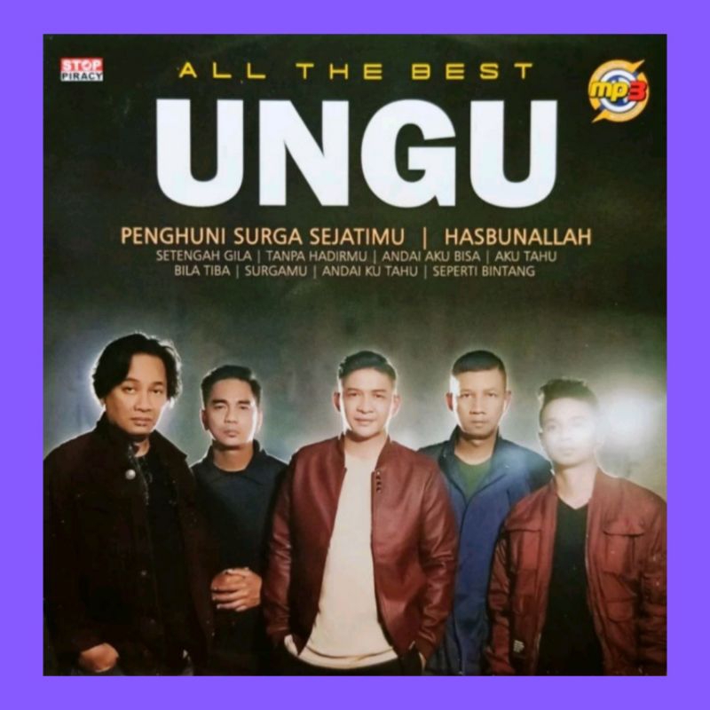 Kaset Musik Audio Mp3 Lagu Album Ungu 123