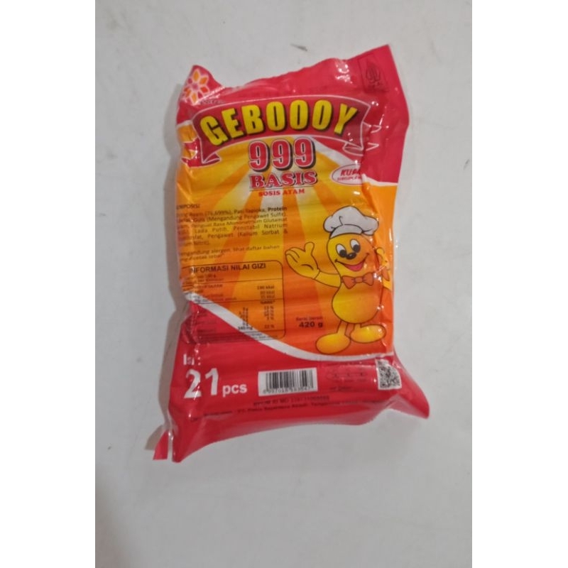 

Gebooy sosis ayam putih 420g