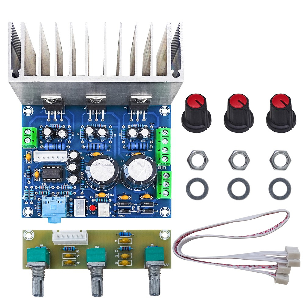 XH-M553 TDA2030A power amplifier board 2.1 channel