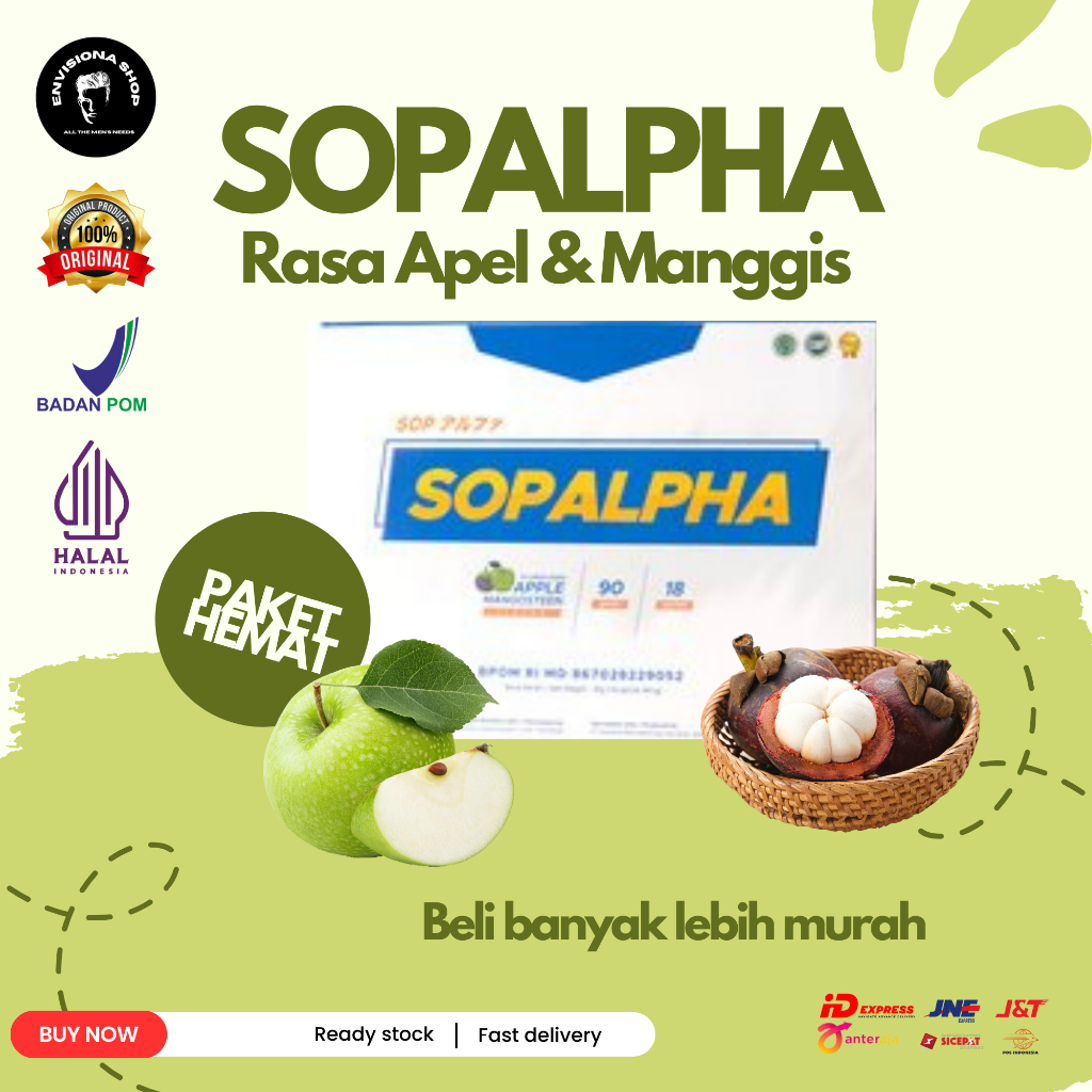 PAKET SOPALPHA 2, 4, 8 BOX ORIGINAL BPOM