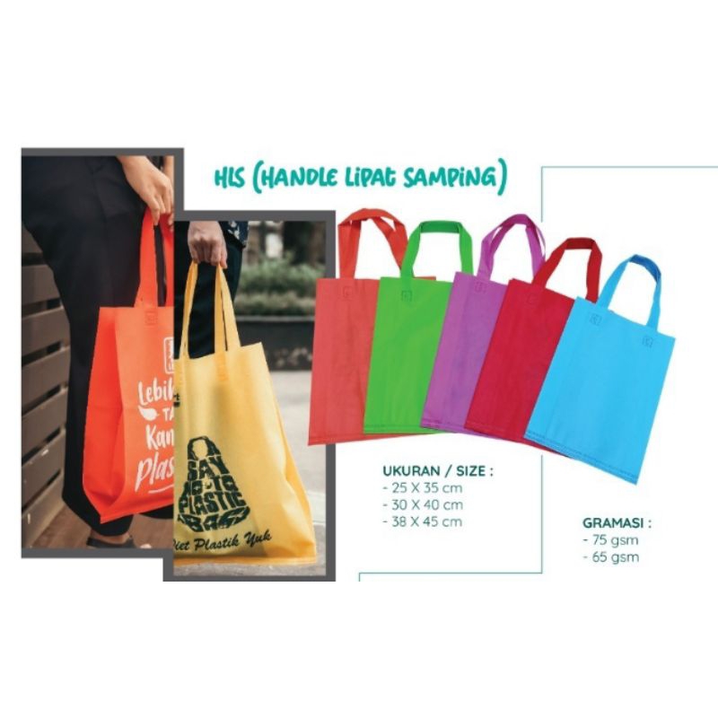 

SpundBond Goodie Bag Handle 30X40X8 65-70 gsm PerPcs