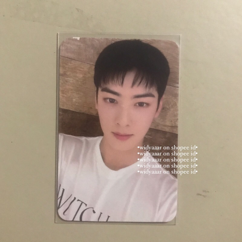 [nego/offer] Photocard ASTRO Cha Eunwoo POB from Toko xxxxx Switch On After Midnight limited pre ord