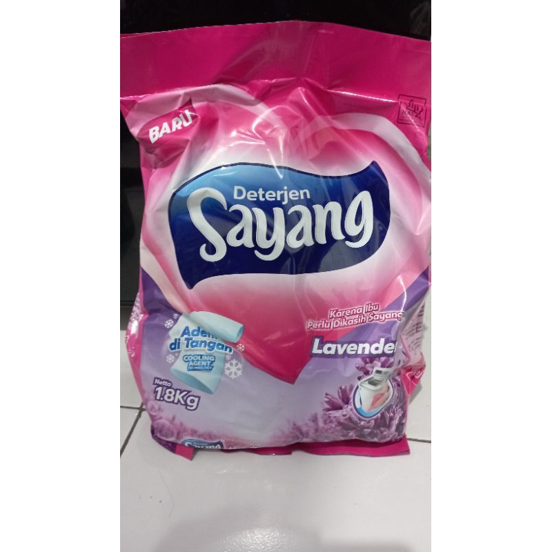 deterjen sayang 1,8kg