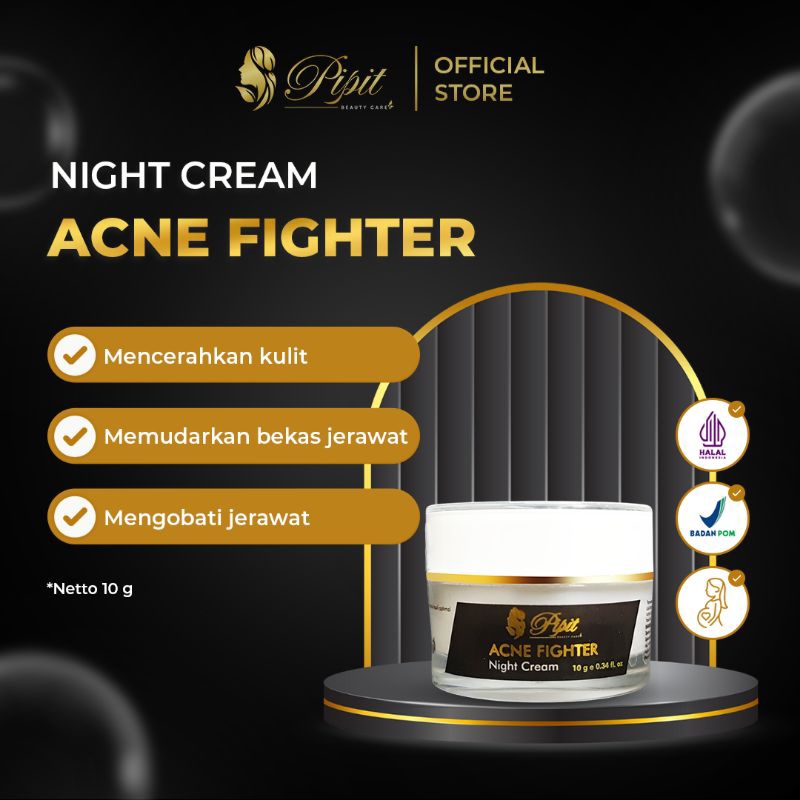 Pipit Beauty Care - Acne Fighter Night Cream