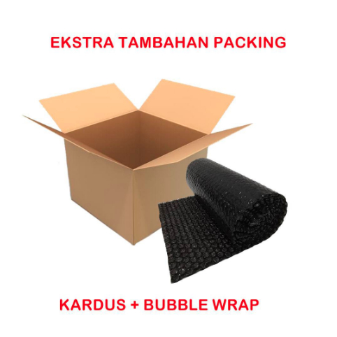 

LIOLIO Extra Bubble Wrap dan Extra Kardus Dus Packing Plastik Babel buble