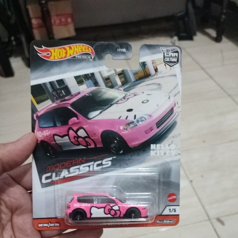 Hotwheels civic EG hello kitty