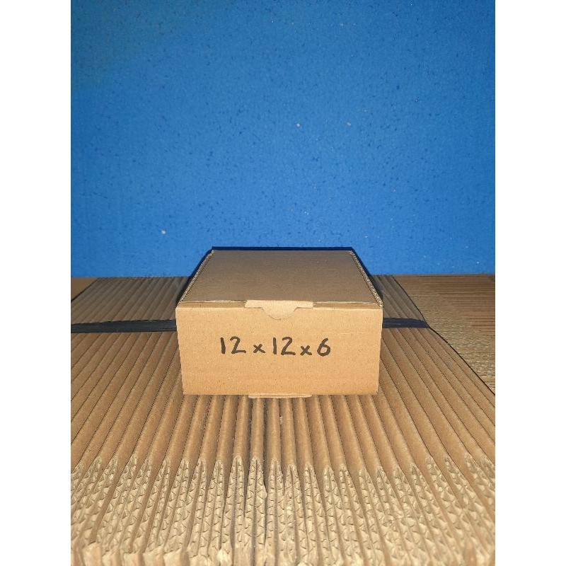 

kardus 12x12x 6 cm die cut kuncian
