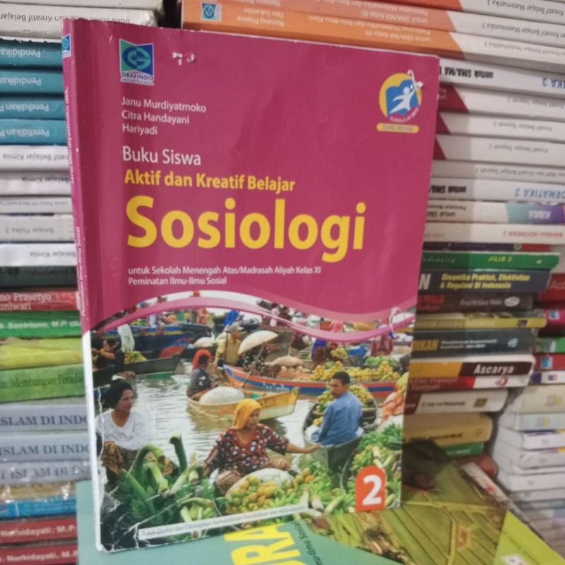 buku sosiologi SMA/MA kelas 2-11 penerbit grafindo
