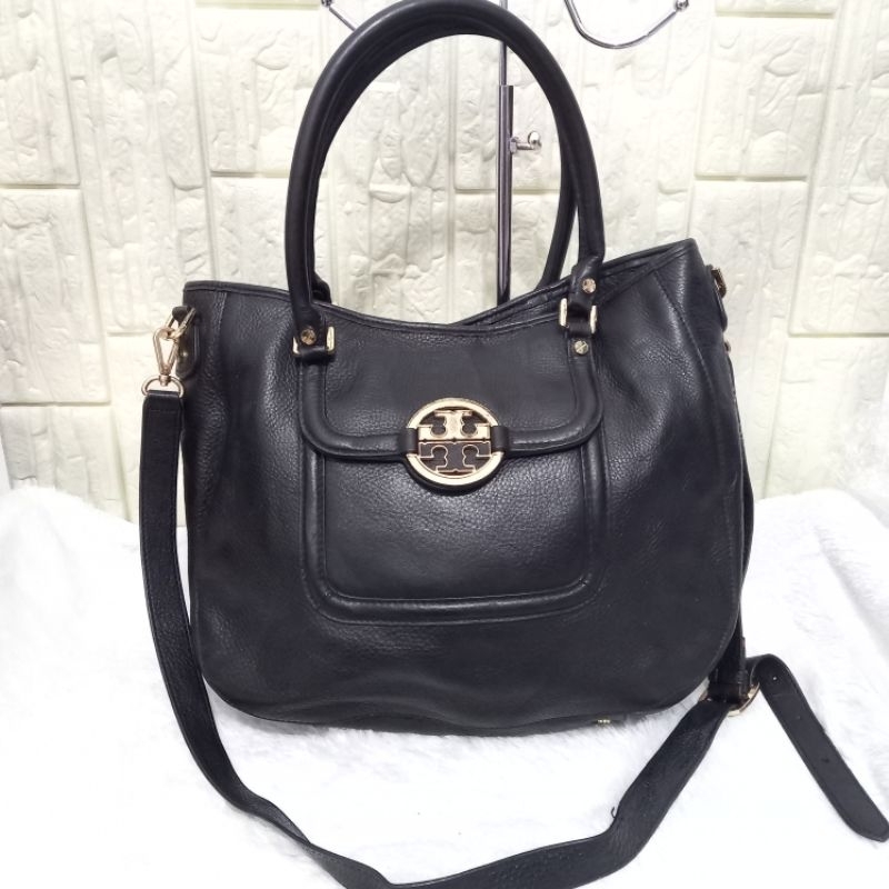 Tas Tory Burch* Amanda Bag - Tas TB Kulit Asli - Tas Selempang wanita - Tas Tory Burch Preloved