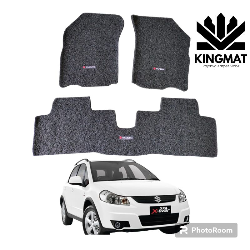 Karpet Mie Untuk Mobil SX4 X-OVER atau Karpet Mobil SX4 X-OVER, 2 BARIS