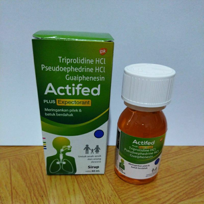 ACTIFED PLUS EXPECTORANT 60 ML