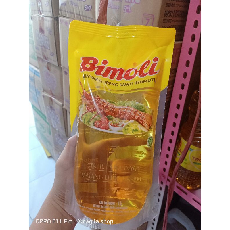 

Minyak Goreng 1 liter Bimoli