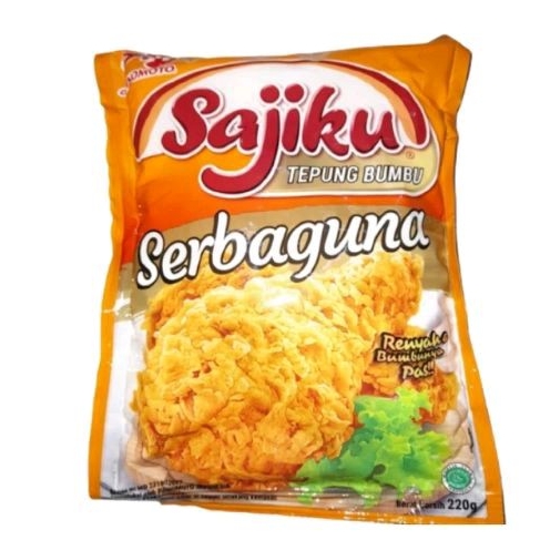 

Sajiku tepung bumbu serbaguna 220gr