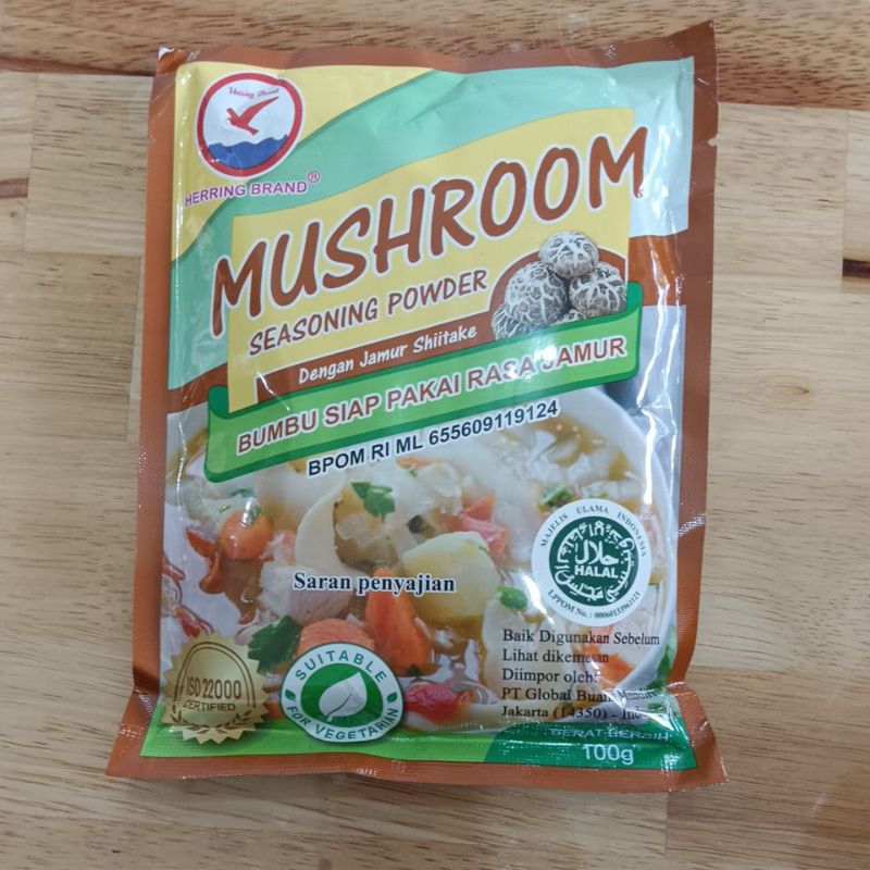 

Kaldu jamur mushroom herring brand 100gr