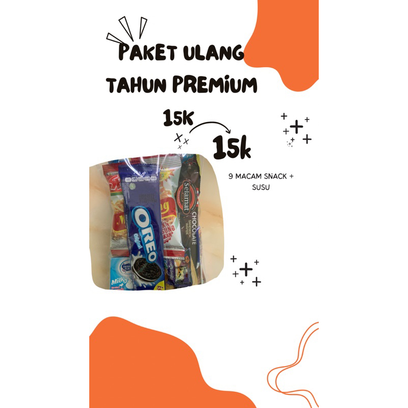 

snack ulang tahun premium