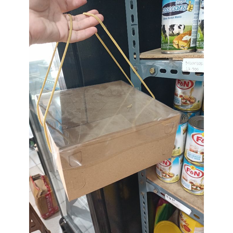 

(1 pc) TINGGI kardus HAMPERS Tali / kotak hampers Tinggi 10cm