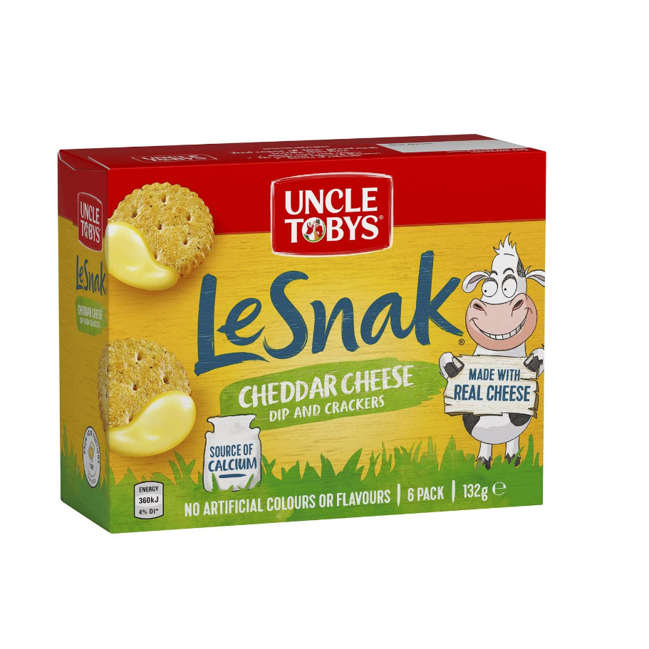 

Uncle Tobys Le Snak 6 Pack