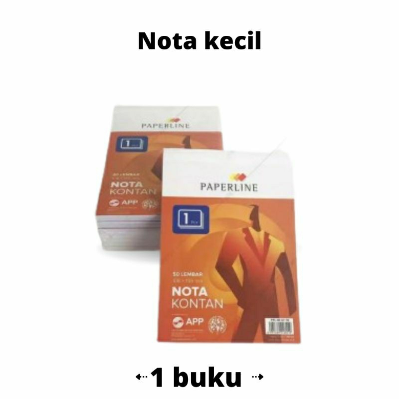 

Nota kontan kecil 1 ply (1pcs) nota mini kosong 1 ply