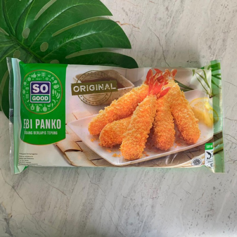 

So Good Ebi Panko Udang Berlapis Tepung 175gr