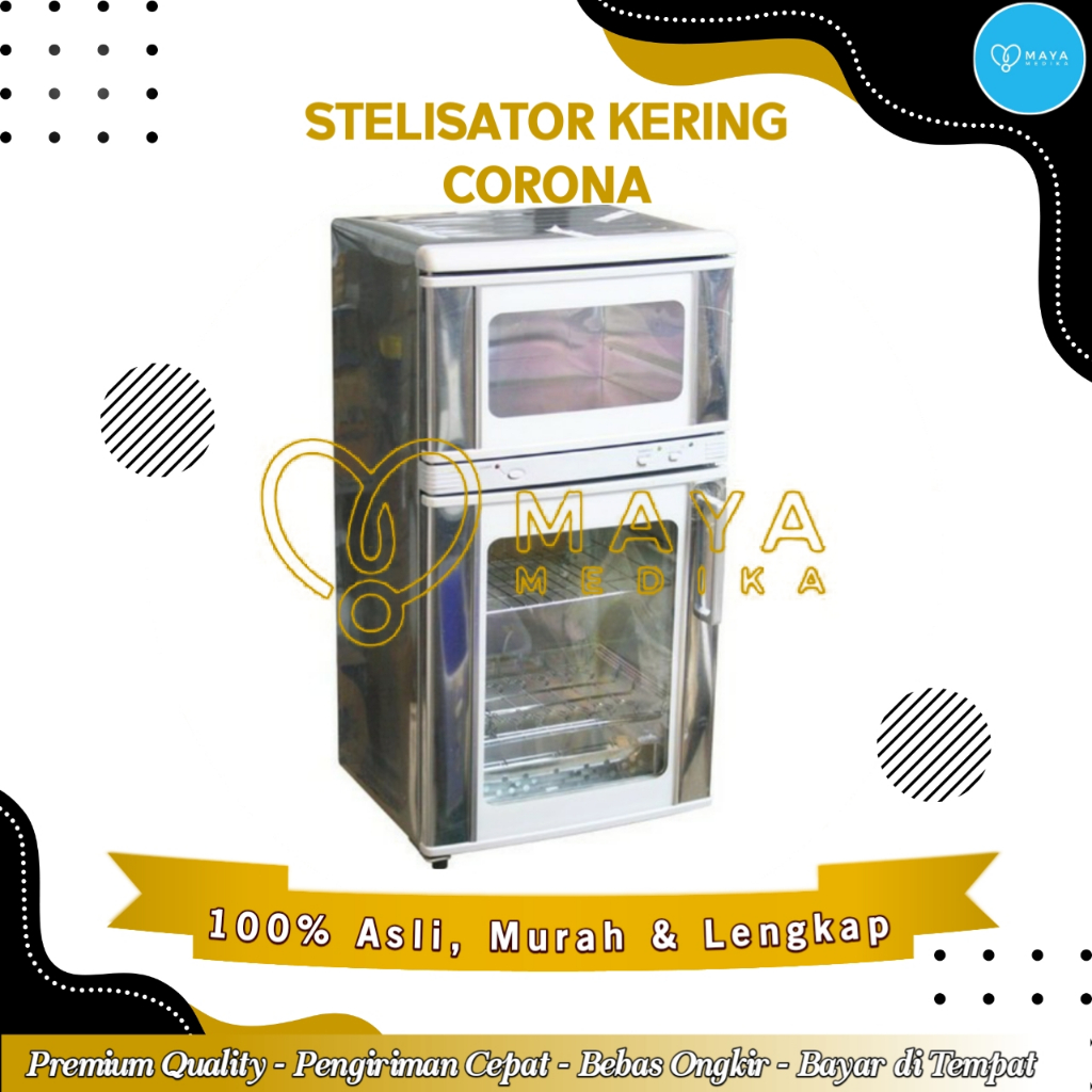 Sterilisator Kering Corona 2 pintu