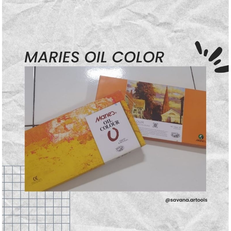 

Cat Minyak Maries 18 Warna/Maries Oil Color