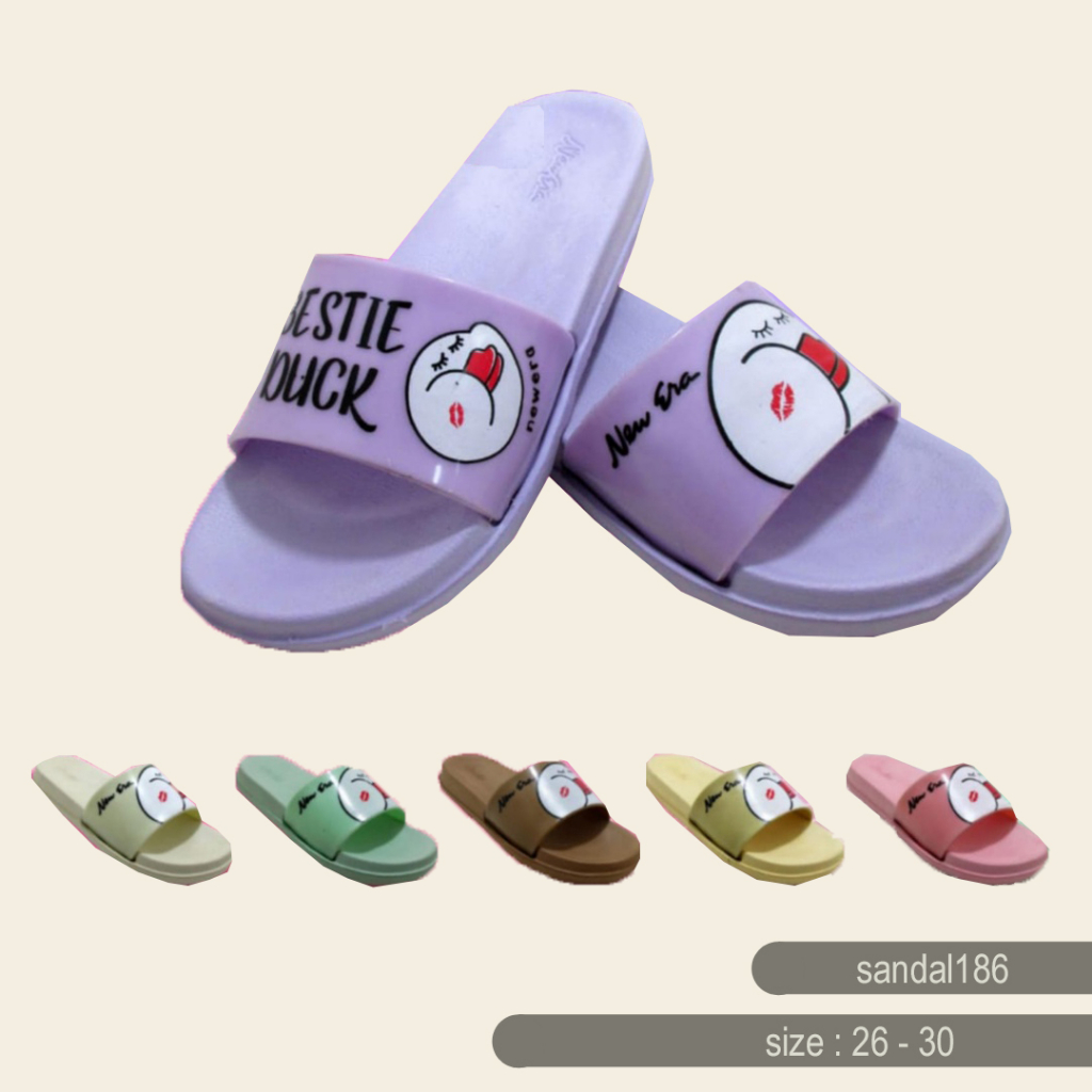 SANDAL SELOP ANAK NEW ERA MURAH - SANDAL SELOP ANAK KARAKTER LUCU - SANDAL SELOP ANAK 2-8 TAHUN SAND