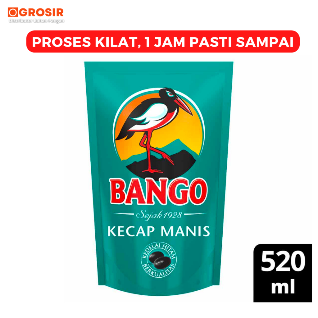 

Kecap Manis Bango 520 ml