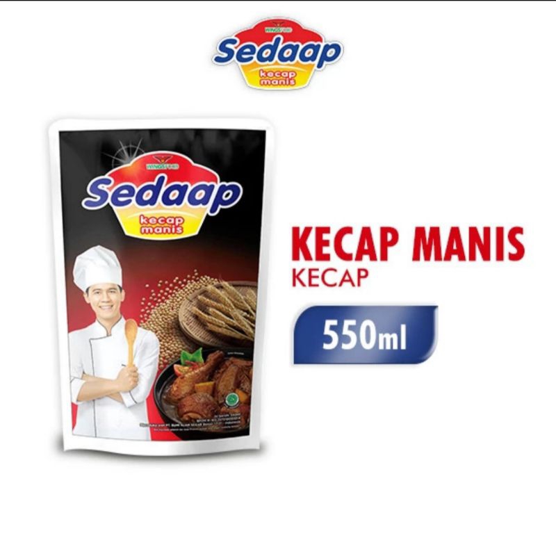 

kecap manis sedap 550ml