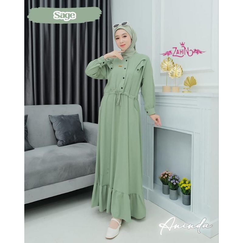 GAMIS ZAHIN ANINDA /ANINDA GAMIS ZAHIN MAAT CRINKLE  CEY IMPORT