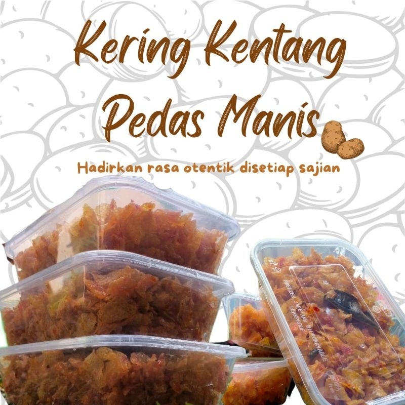 

kering kentang pedas manis