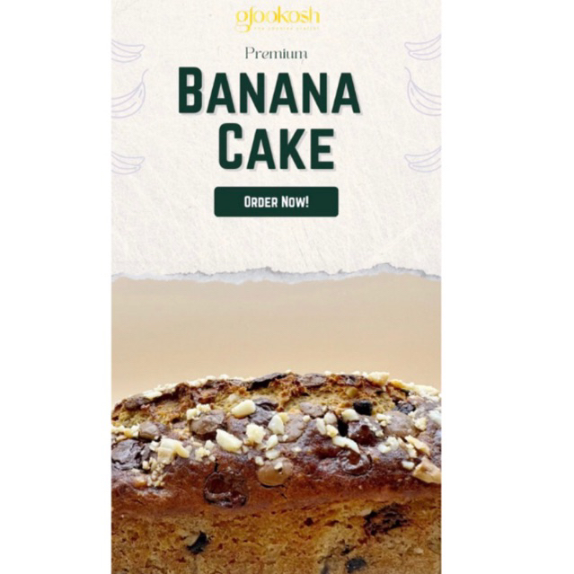 

GLOOKOSH Premium Banana Cake