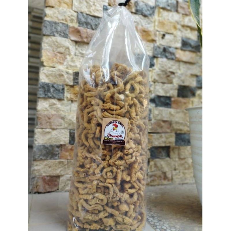 

2kg (1ball)-USUS CRISPY-KERIPIK USUS-KRIPIK USUS-packing free kardus+babblewarb (harga grosir)