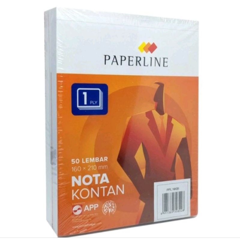 

Nota kontan paperline Sidu 1ply besar