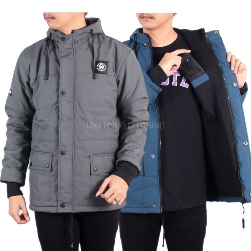 WANGKERS ORIGINAL Jaket Pria Puffer Parasut Kembung - Jaket Parka Musim Dingin