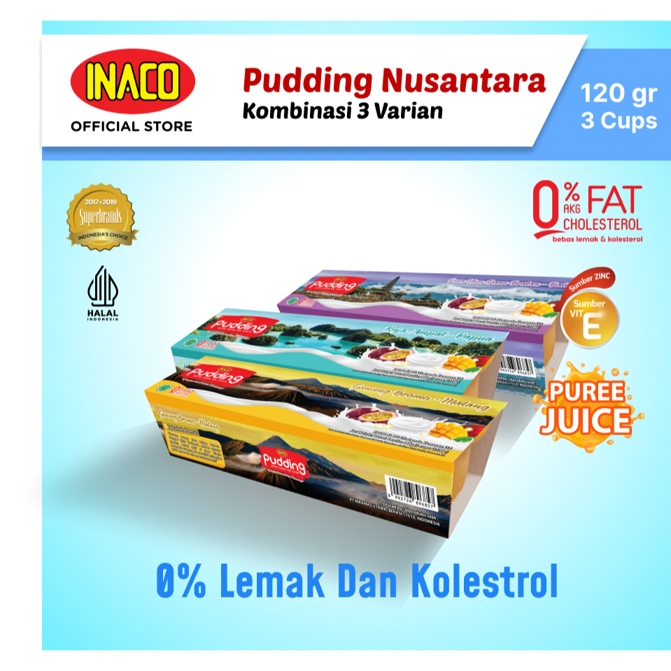 

INACO Pudding Nusantara 3 Varian 120gr