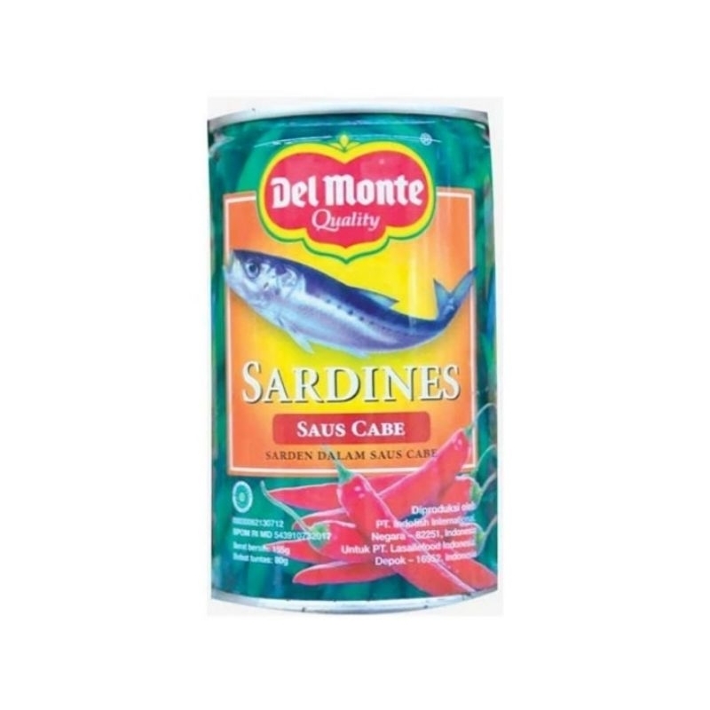 

DELMONTE SARDINES CHILI 155GR